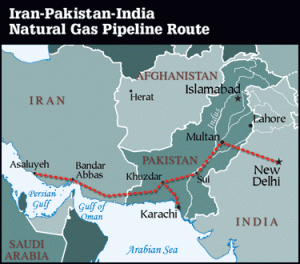Iran-Pakistan-India Natural Gas pipeline